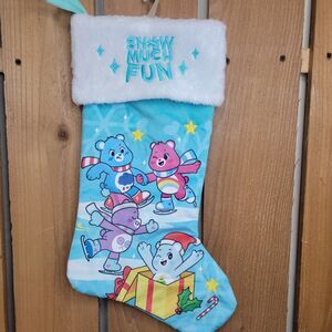 Care Bears Snow Much Fun Christmas Stocking 18 inch New